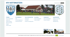 Desktop Screenshot of kfv-wittbrietzen.de